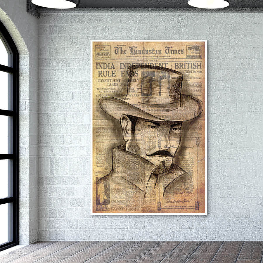 Bhagat Singh Wall Art