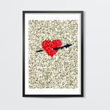 A heart valentine's collection Wall Art