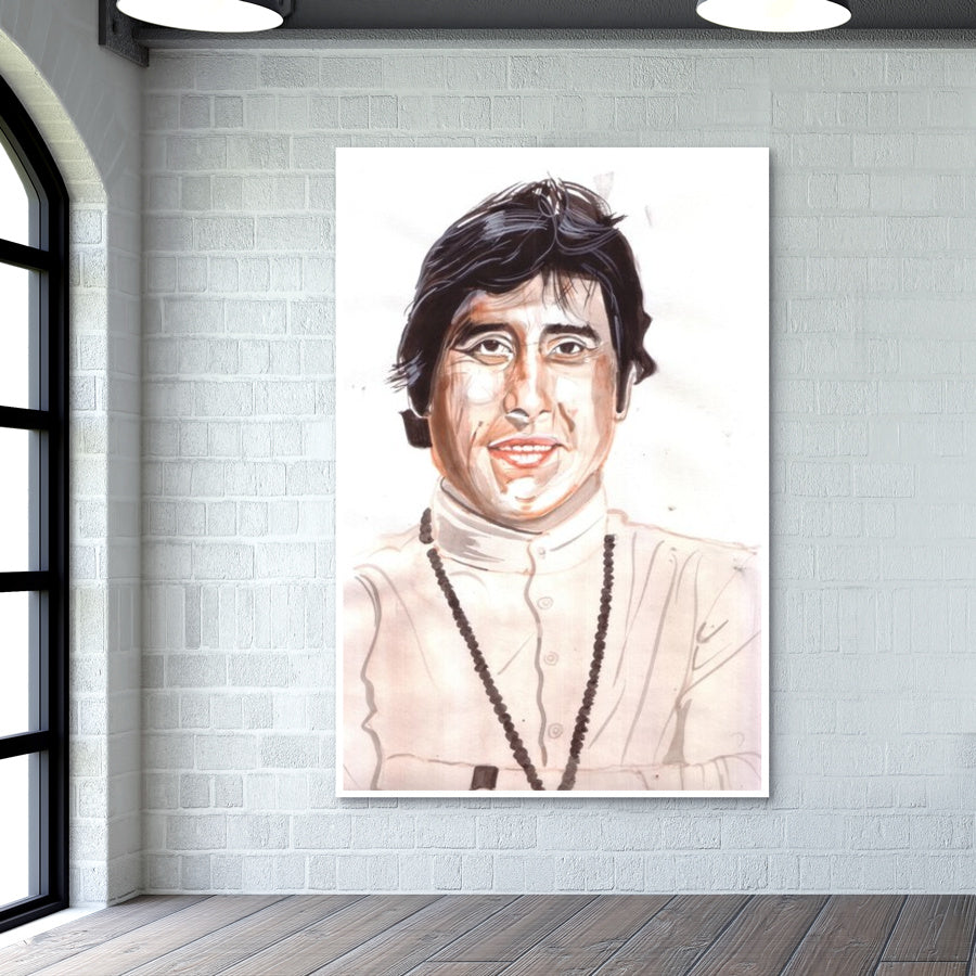 Vinod Khanna was unique Wall Art