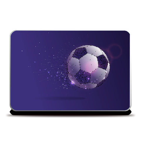 Football Artwork With Shining Lights | #Footballfan Laptop Skins