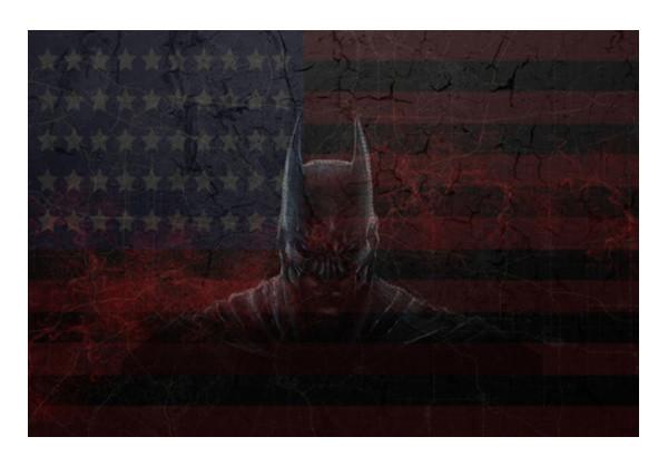 PosterGully Specials, Batman Dark Knight Wall Art