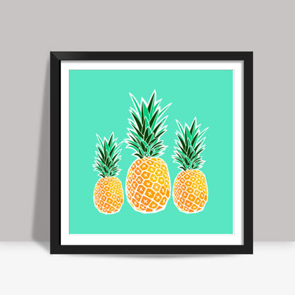 Pineapple Square Art Prints