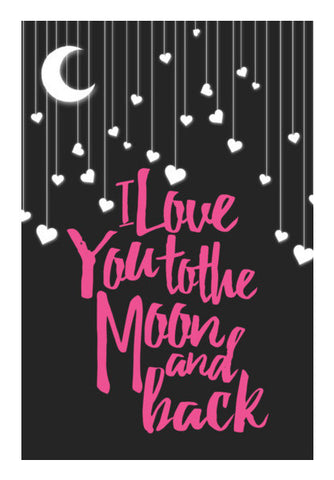 Wall Art, Love you to the moon Wall Art