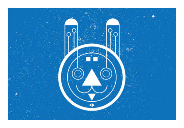 Zodiac Abstract Face Geometric  Art PosterGully Specials