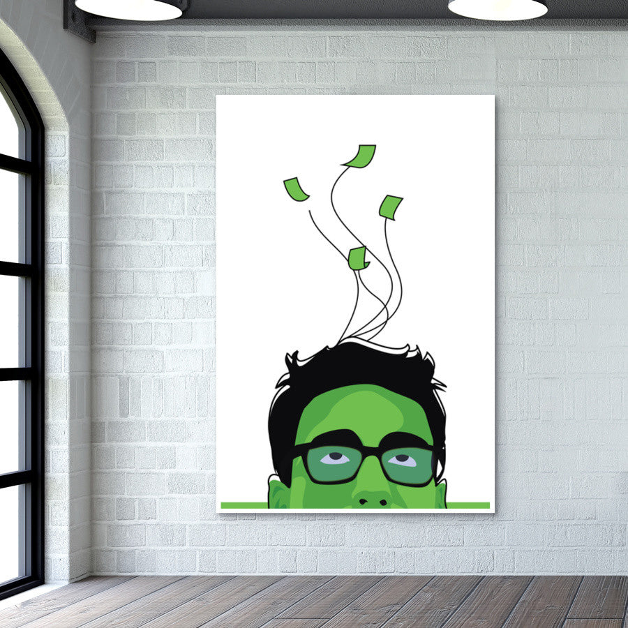 Desire for Money Wall Art