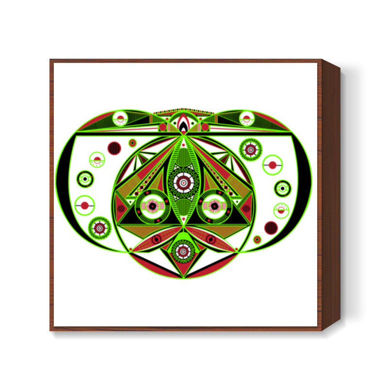 The Third Eye ! Square Art Prints