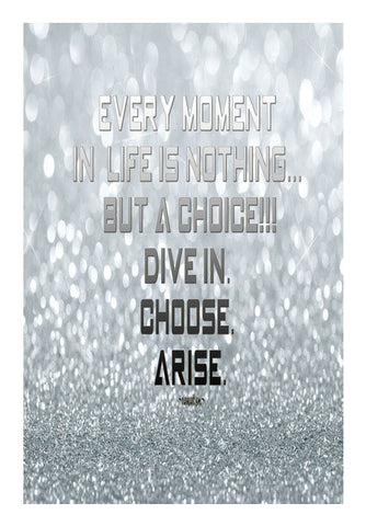 ARISE  SILVER  QUOTE  Art PosterGully Specials