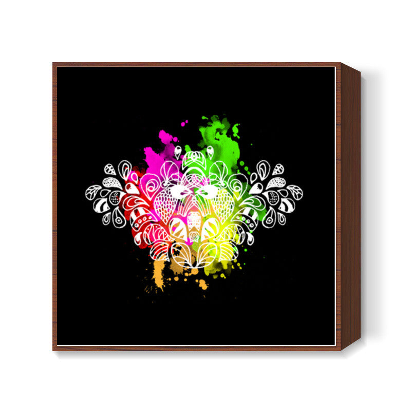 Spread Your Wings ! Square Art Prints