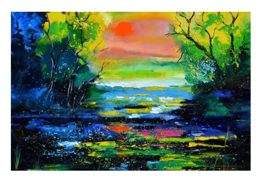 Wall Art, Pond 6751 Wall Art
