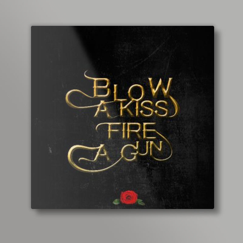 Blow A kiss Square Art
