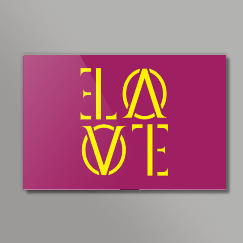 Its LOVE back and forth Wall Art