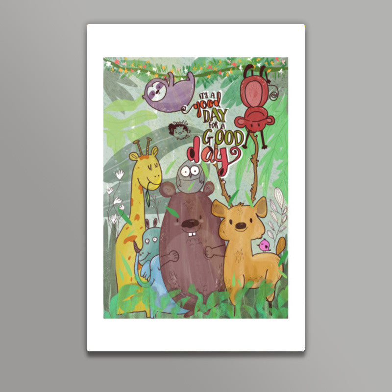 Jungle Kid Wall Art