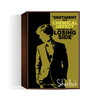 SHERLOCK | Sentiment Quote Wall Art