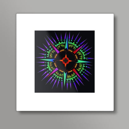 Trippy design  Square Art Prints