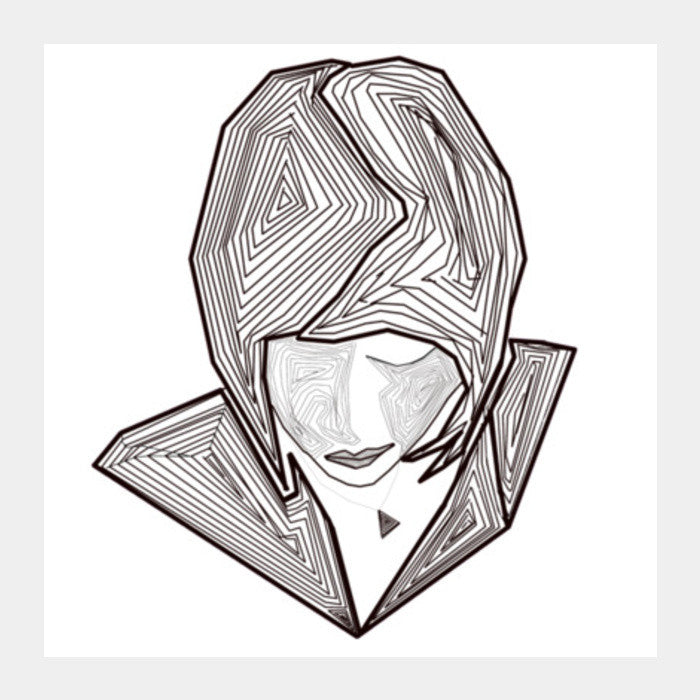 Square Art Prints, HER Square Art Prints