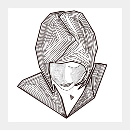 Square Art Prints, HER Square Art Prints