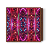 Fractal Abstract Colorful Lines Digital Futuristic Art Background  Square Art Prints