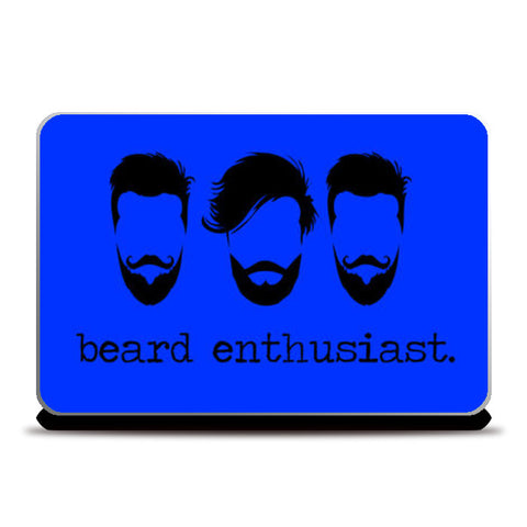 Beard Enthusiast Laptop Skins