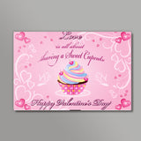 Valentines Day Cupcake Wall Art