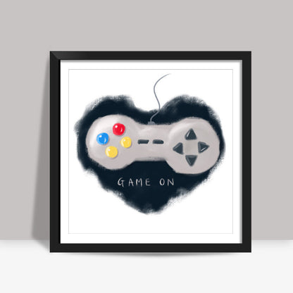 Game On Square Art Prints