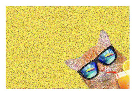 PosterGully Specials, Summer cat Wall Art