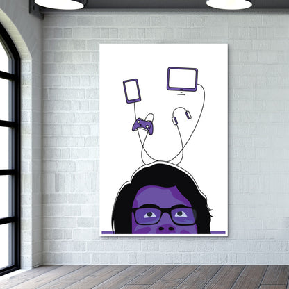 Desire for Gadgets Wall Art