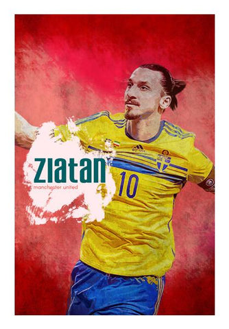 PosterGully Specials, The Zlatan Wall Art