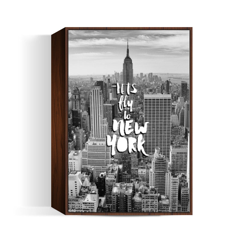 Lets Fly to New York Wall Art