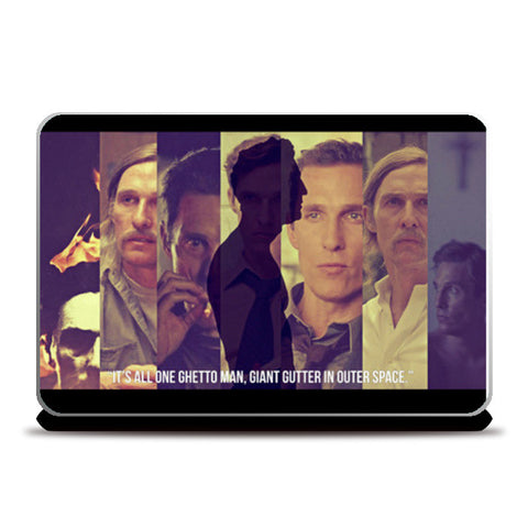 Rust Cohle Laptop Skins