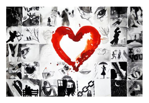 PosterGully Specials, shade of love Wall Art
