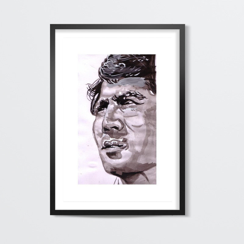 Bollywood superstar Rajesh Khanna excelled in his role of Anand, a happy-go-lucky patient Wall Art