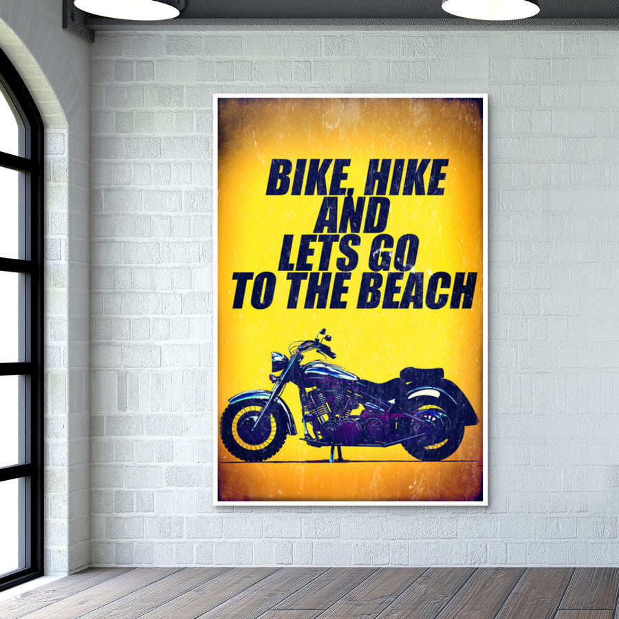 biker Wall Art