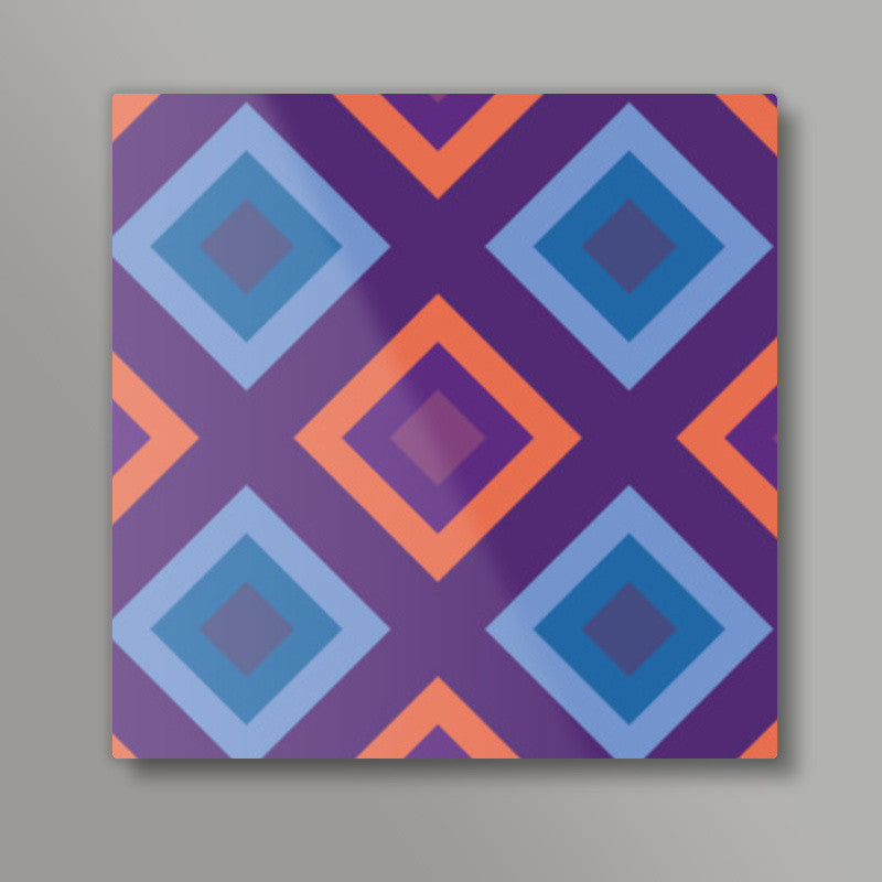 Colors & Patterns Square Art Prints