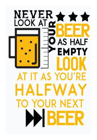 PosterGully Specials, Beer Humour Quote Wall Art