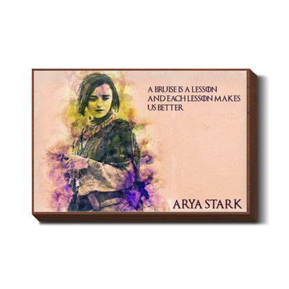 Arya Stark Watercolour Artwork