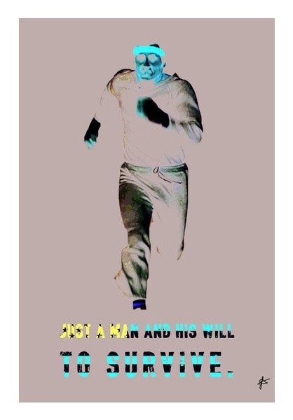 Rocky Balboa - Survival  Wall Art