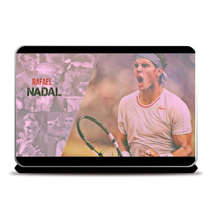 Rafael Nadal Laptop Skins