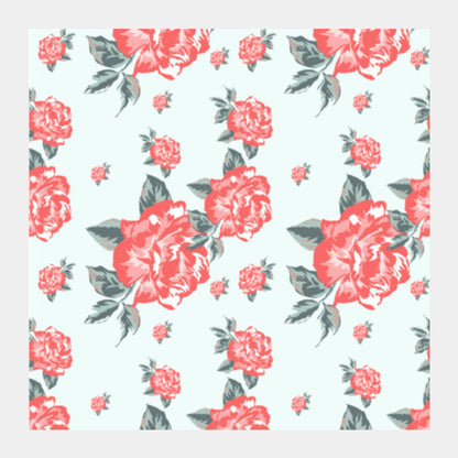 Square Art Prints, FLORAL Square Art Prints