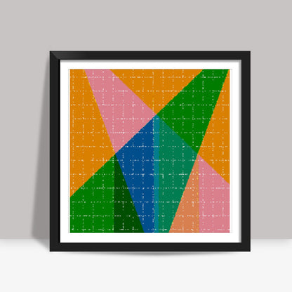 Cross Beams Square Art Prints