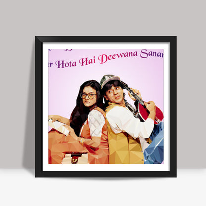 #YRF DDLJ Square Art Prints