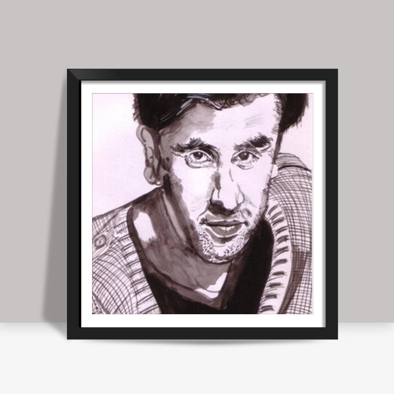 Superstar Ranbir Kapoors stardom is unmatched because he is unconventional Square Art Prints