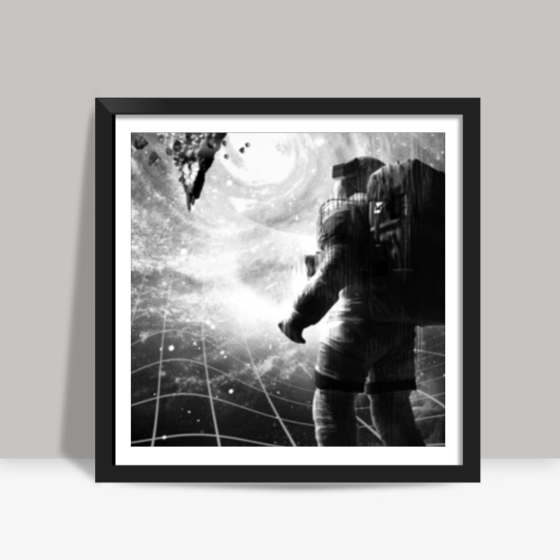 Through Wormhole Square Art Prints