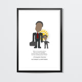 The Pursuit of Happyness |  Minimal Poster | Will Smith | Quotes Wall Art