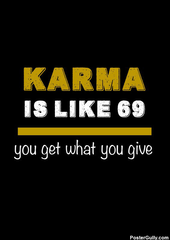 Brand New Designs, Karma 69 Artwork