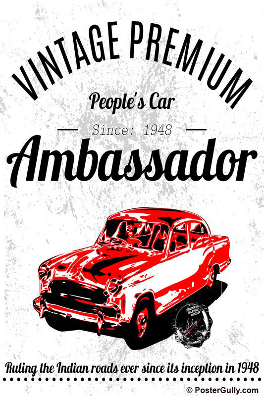 Wall Art, Ambassador Car Artwork