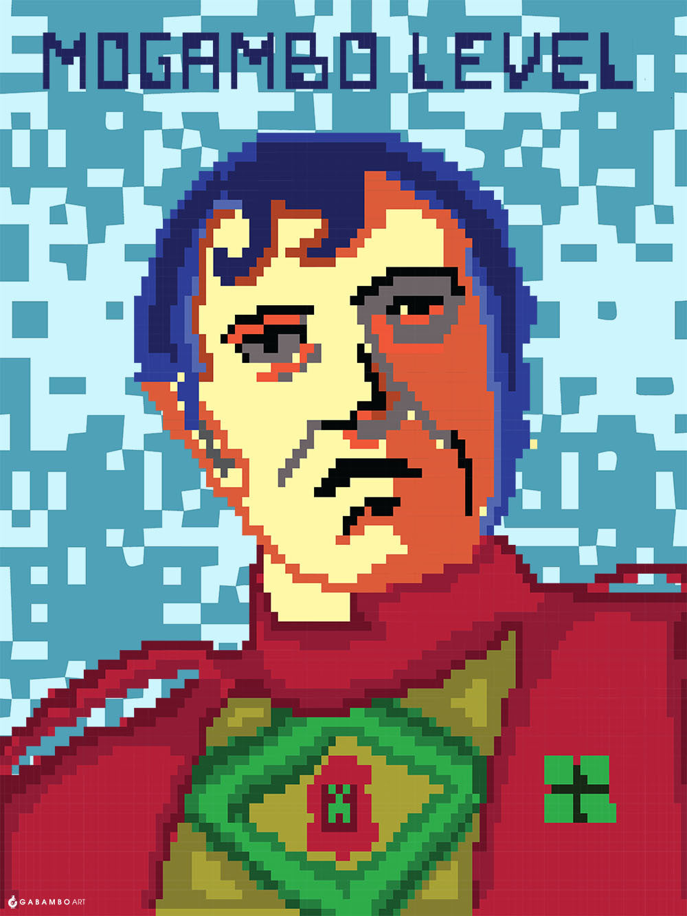 Gabambo, Pixel Mogambo | By Gabambo, - PosterGully - 2