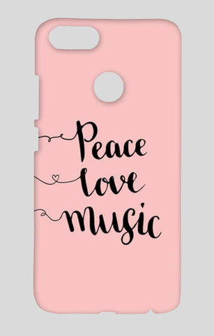 Peace Love Music Xiaomi Mi-5X Cases