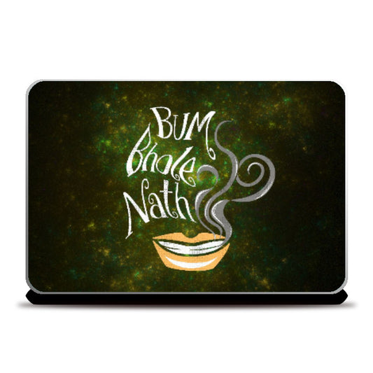 Laptop Skins, Bum Bhole Nath Laptop Skin