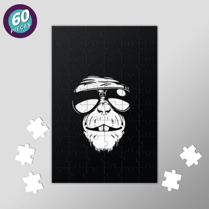 Monkey Glasses Jigsaw Puzzles