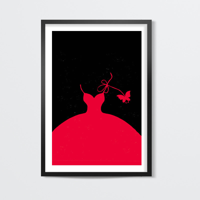 RED DRESS Wall Art